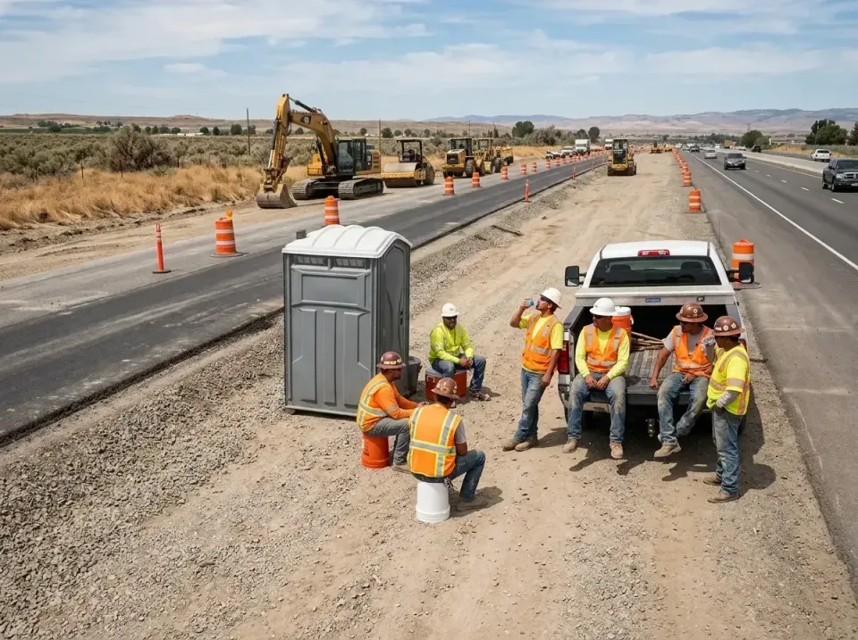 highway-road-construction-crew-007 — frequently asked questions, Porta Potty and Restroom Rentals in Lake Cherokee, TX